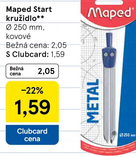 Maped kružidlo