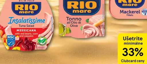 Rio Mare výrobky