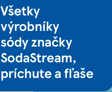 SodaStream Terra Black výrobník perlivej vody