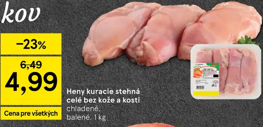 Heny kuracie stehná