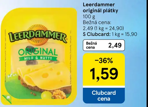 Leerdammer Original plátky