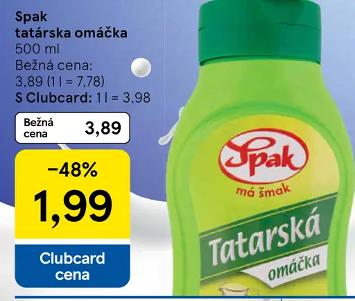 Spak Tatarská omáčka