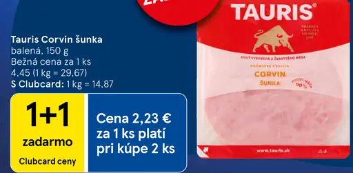 Tauris Corvin šunka