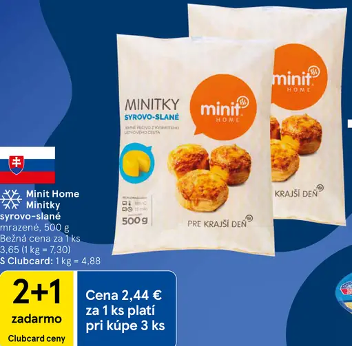 Minit Home minitky syrovo-slané