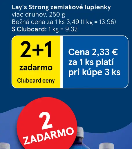 Lay's Strong zemiakové lupienky
