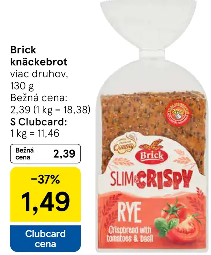 Brick knäckebrot