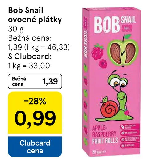 Bob Snail ovocné plátky