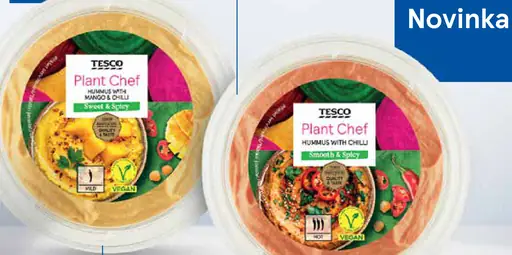 Tesco Plant Chef hummus