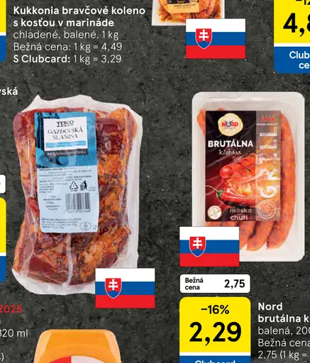 Tesco Gazdovská slanina