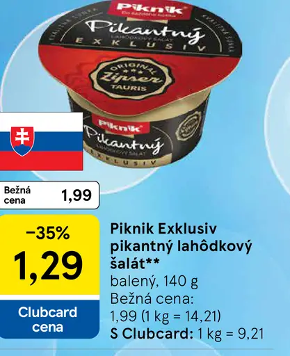 Piknik Exklusiv Pikantný lahôdkový šalát