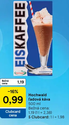 Hochwald ľadová káva