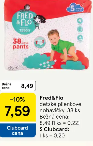 Fred&Flo detské plienkové nohavičky