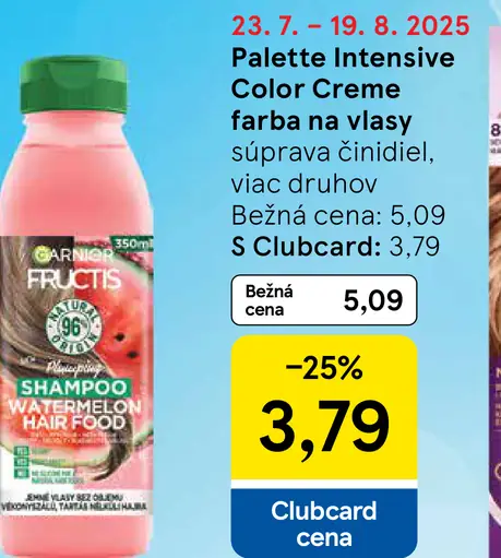Garnier Fructis Hair Food watermelon šampón