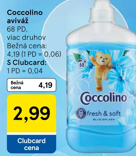 Coccolino aviváž