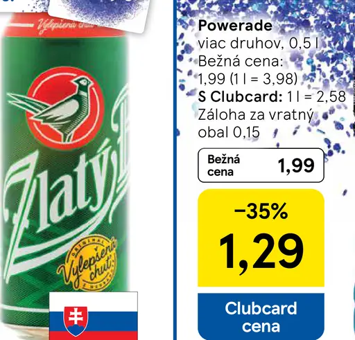 Zlatý Bažant 10° plechovka