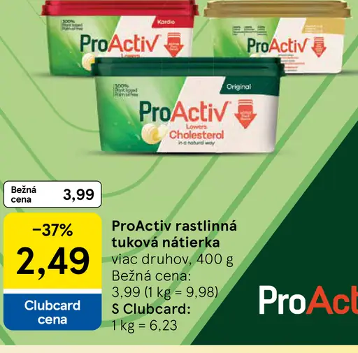 ProActiv rastlinná tuková nátierka