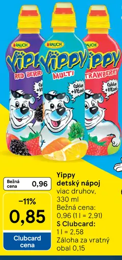 Rauch Yippy detský nápoj