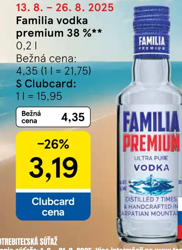 Familia Premium Vodka