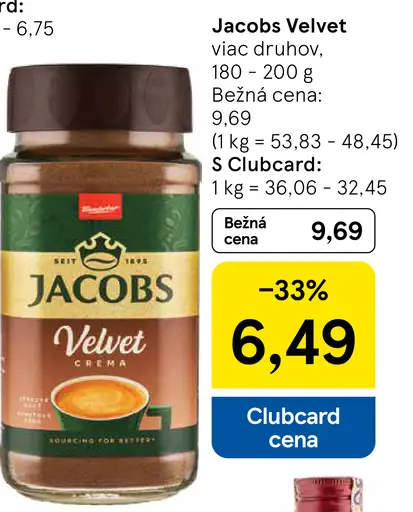 Jacobs Velvet