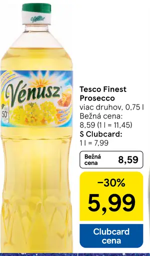 Vénusz Slnečnicový olej