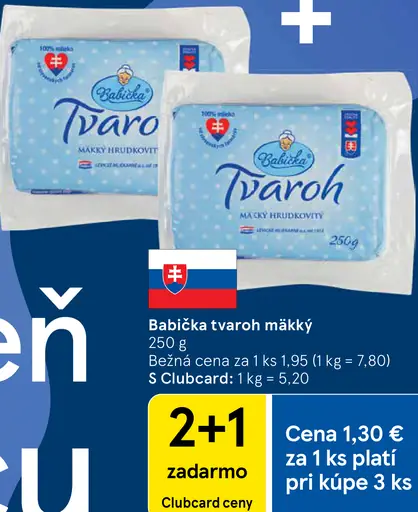 Babička tvaroh mäkký