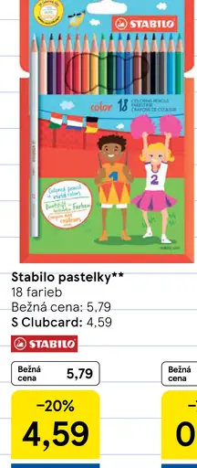 Stabilo pastelky
