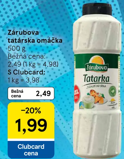 Zárubova Tatarská omáčka