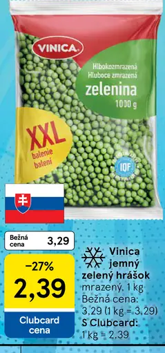 Vinica zelený hrášok