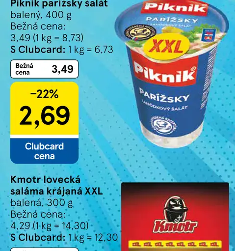 Piknik Parížsky lahôdkový šalát