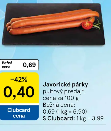 Javornické párky
