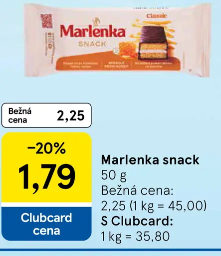 Marlenka snack