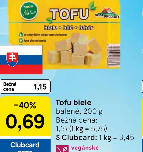 Tofu biele