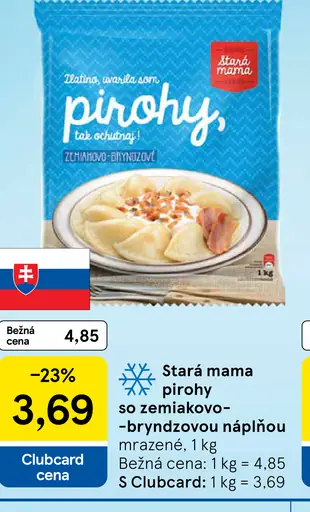 Stará Mama Pirohy so zemiakovo-bryndzovou náplňou