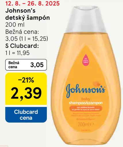 Johnson's Detský šampón