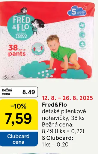 Fred&Flo detské plienkové nohavičky