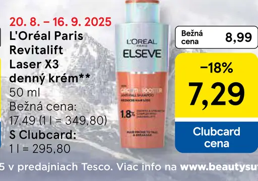 L'Oréal Paris Revitalift Laser X3 denný krém