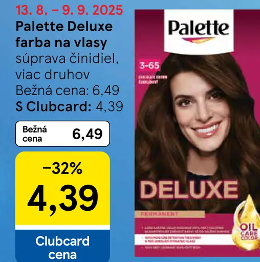 Palette DELUXE farba na vlasy