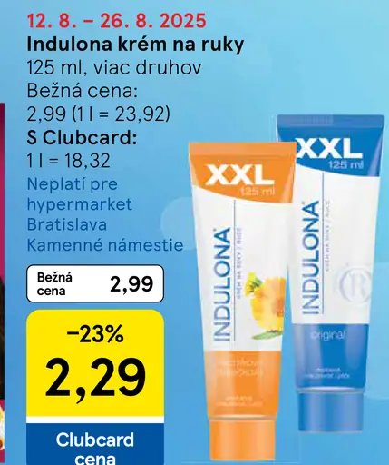 Indulona Nechtíková krém na ruky