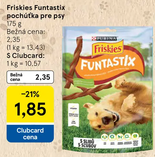 Friskies Funtastix krmivo pre psov