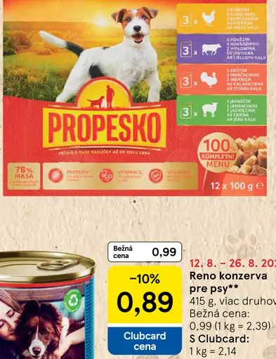 Propesko kapsičky pre psy