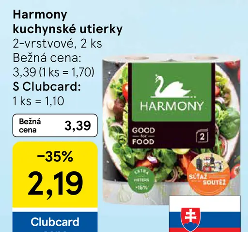 Harmony kuchynské utierky