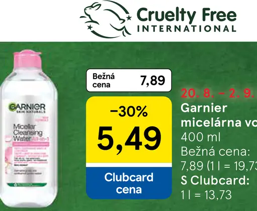 Garnier micelárna voda