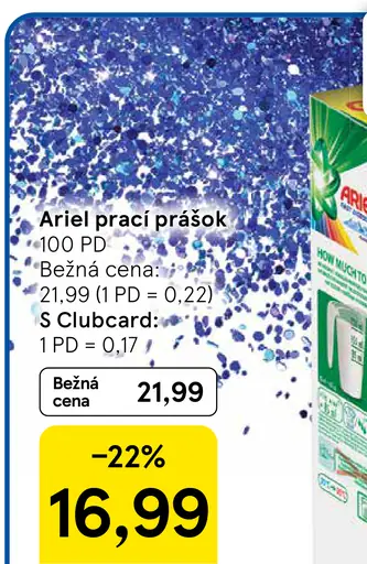 Ariel prací prášok