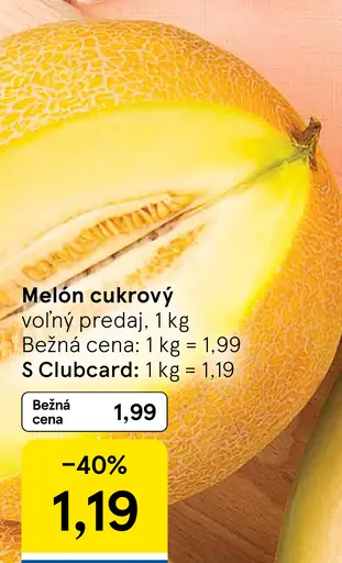 Melón cukrový