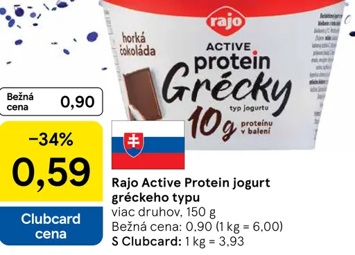 Rajo Active Protein grécky