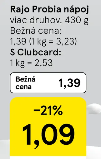 Rajo Probia nápoj