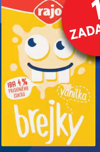 Rajo Brejky ochutené mlieko