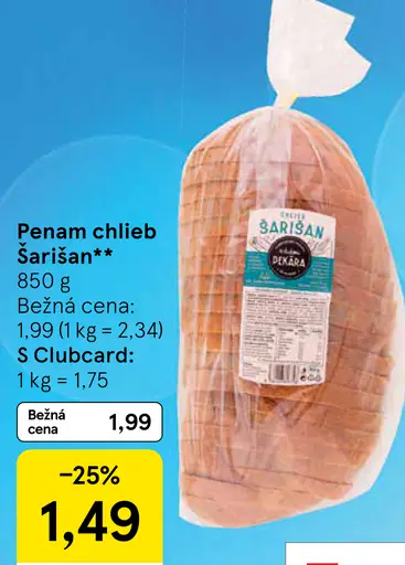 Penam chlieb Šarišan
