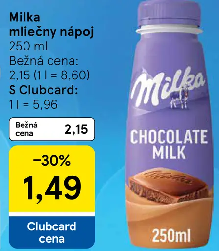 Milka mliečny nápoj