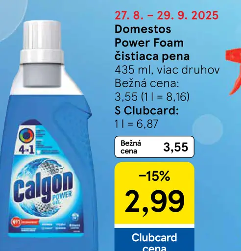 Domestos Power Foam čistiaca pena